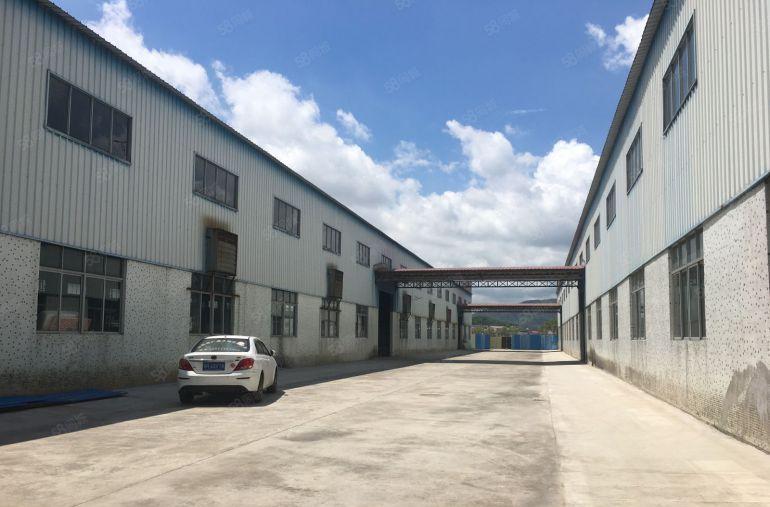 博罗县龙附近工业区8千平原房东红本独院钢构厂房出租大小可分租