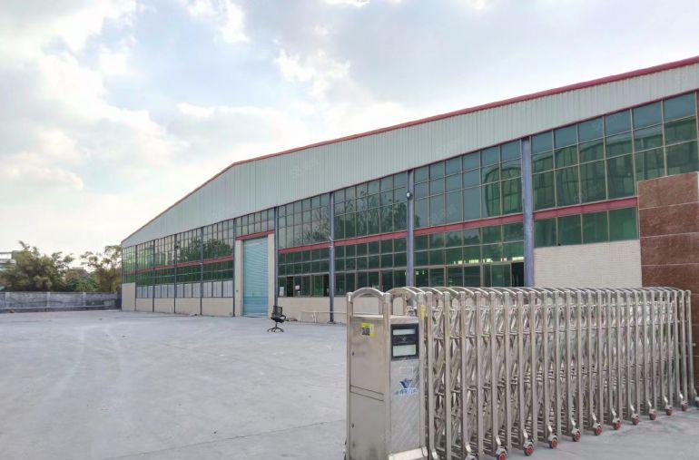 园洲镇，原房东单一层厂房面积4200平米，宿舍办公800平米