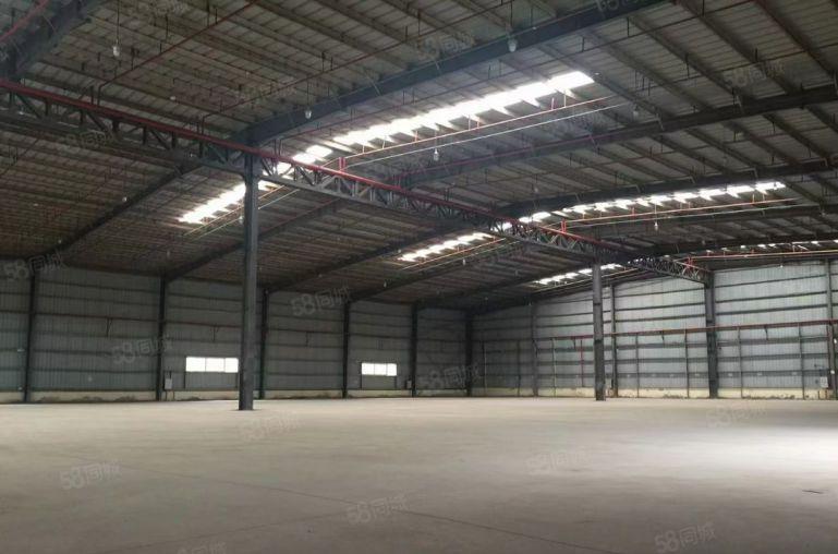 博罗长宁标准物流园钢构单一层19000平，超大空地，丙二类消