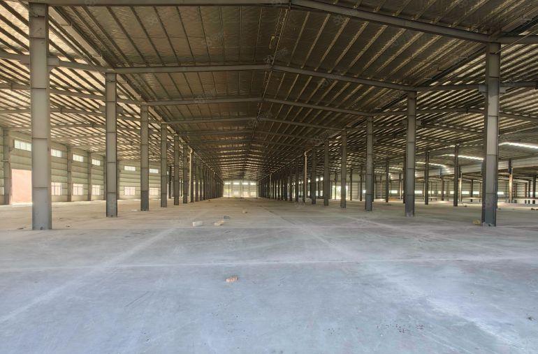 园洲镇 原房东13米高重工业钢构独院厂房12000平米出租！