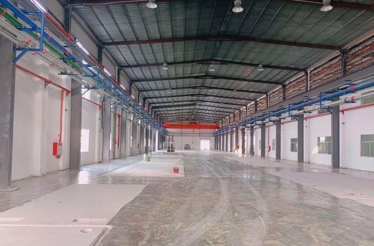 惠州独院钢构厂房出租9000平，带现成航车，空地超大可办环评