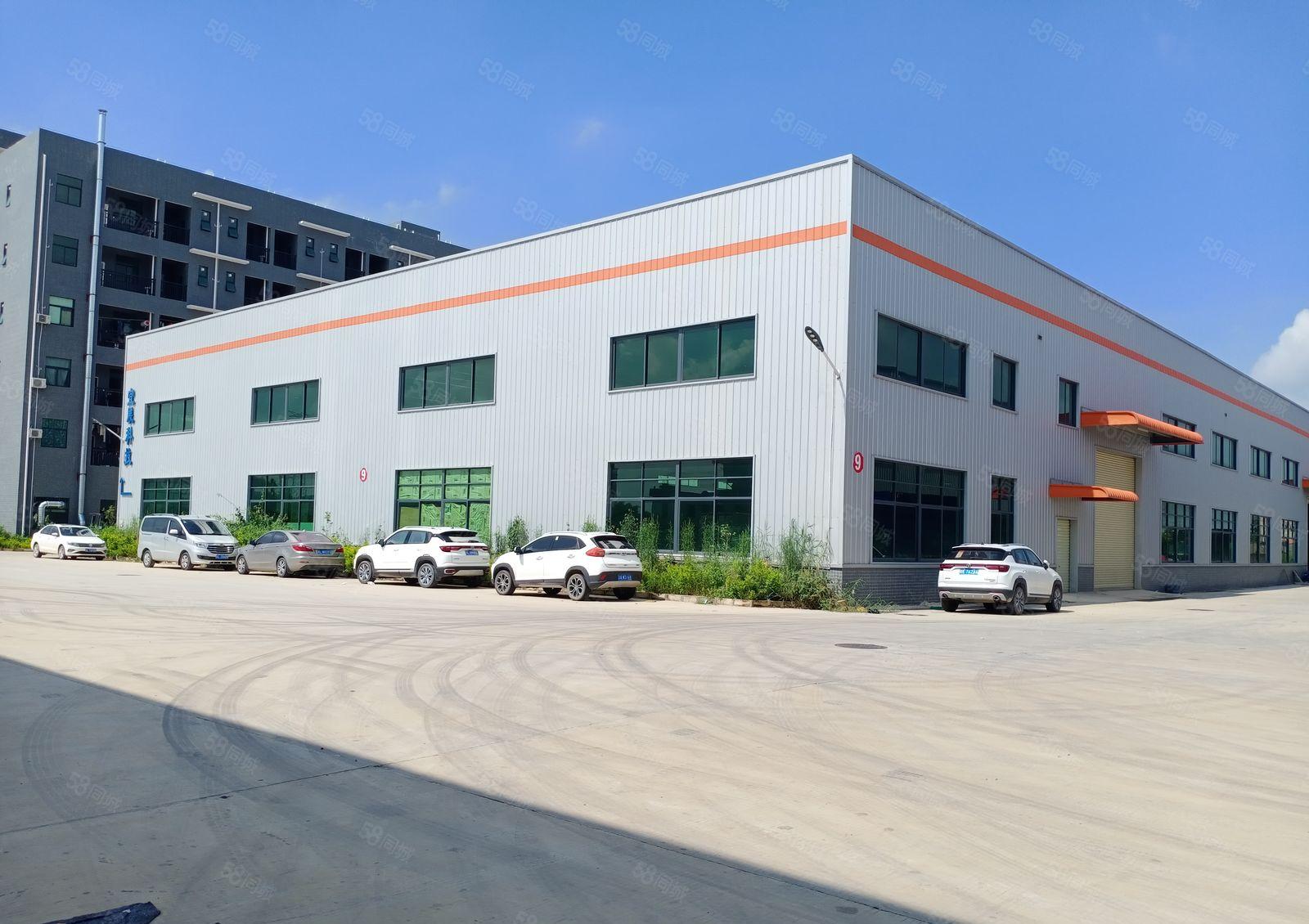 博罗县10米高钢构厂房4100平方出租，证件齐全，位置优