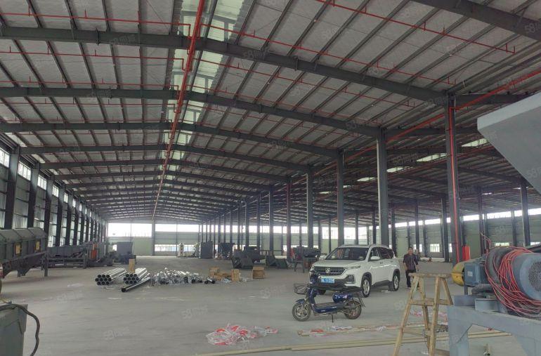 独门独院！大路边！博罗罗阳原房东红本钢构厂房8000平低价租