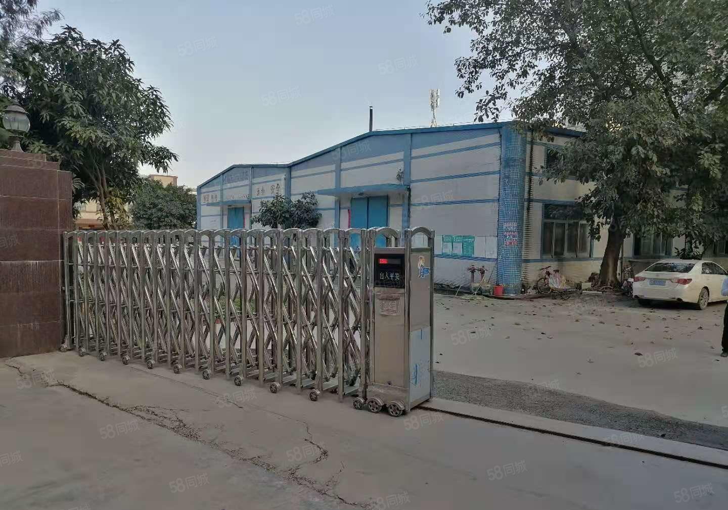 新出！博罗石湾2700独院钢构厂房仓库出租大空地无公摊精装修