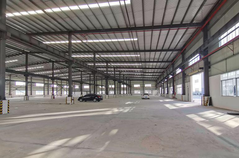 实际面积出租园洲原房东2800平单一层钢构厂房出租大马路边上