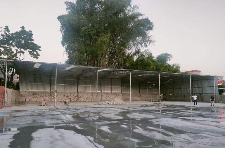 园洲独门独院钢构加空地2000平方铁皮约1000平方证件齐全