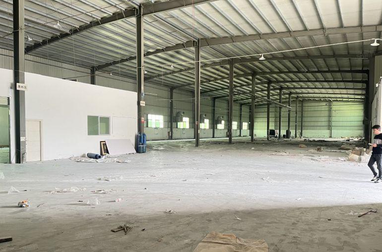 园洲原房东厂房出租独院适合抽粒注塑钣金五金冲压机械设备家具等