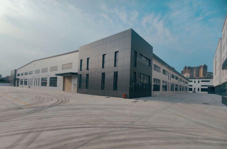 博罗县园洲镇全新标准加单一层厂房出租，大小可分，低价出租。