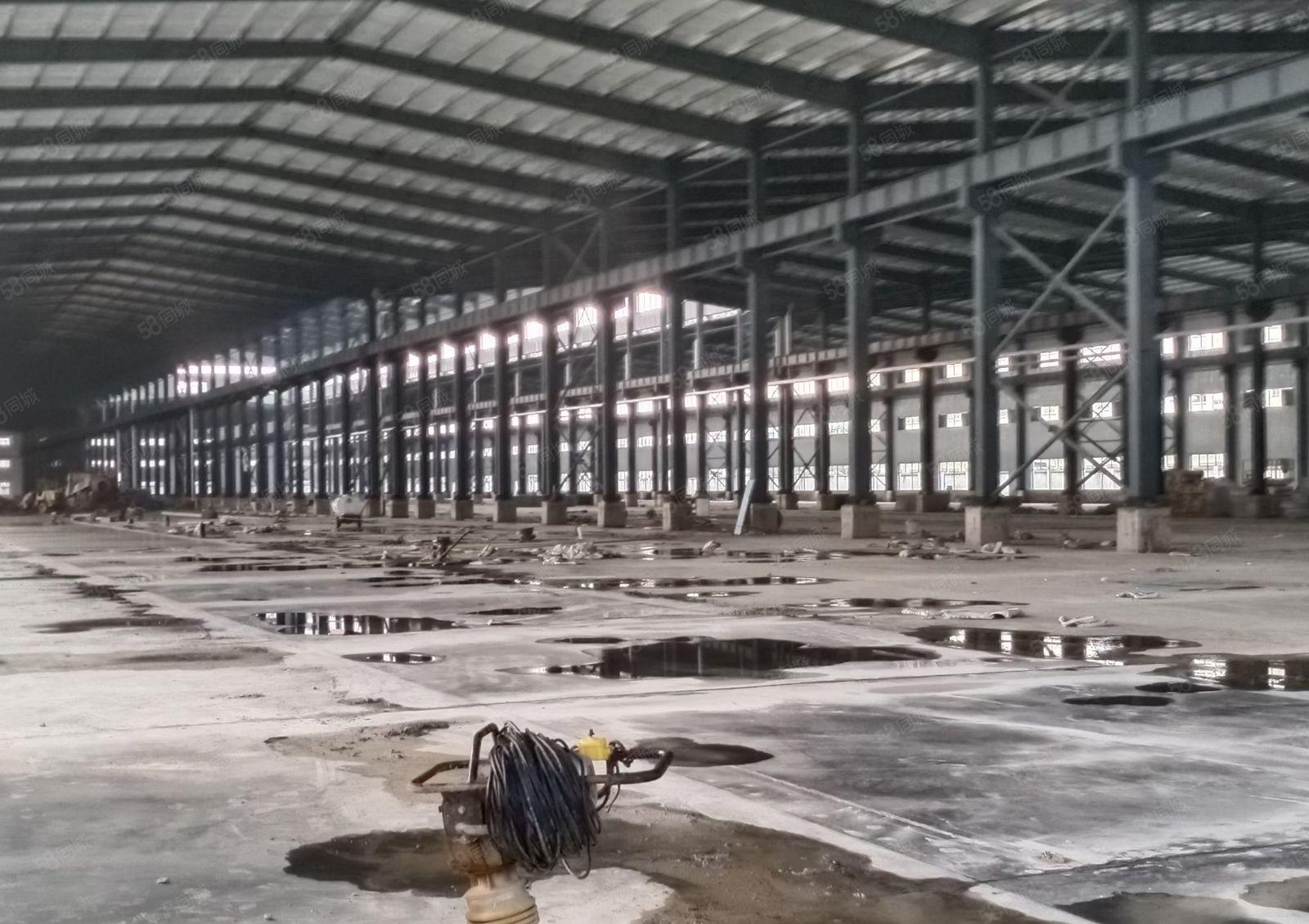 惠州市博罗县原房东独院单一层重工业厂房出租。