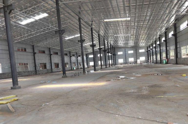 工业区原房东独院单一层厂房6200平 国土证 空地大