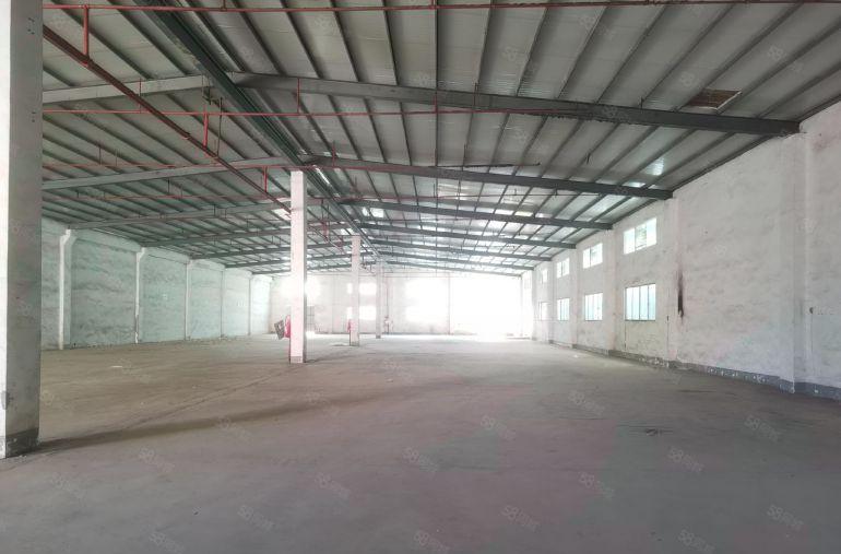 博罗石湾高速路口原房东独门独院滴水9米2千平方钢结构厂房出租