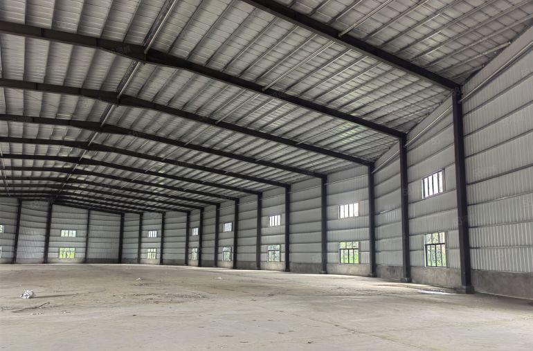 可做噪音污染行业！博罗罗阳原房东全新单一层钢构厂房3500