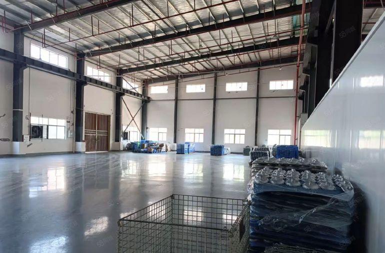 园区内滴水十米砖墙到顶单一层厂房8000平，带牛角 不动产权