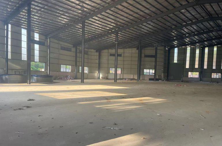 龙溪镇独门独院钢结构厂房9米高，可办环评大车可随意调头。。。