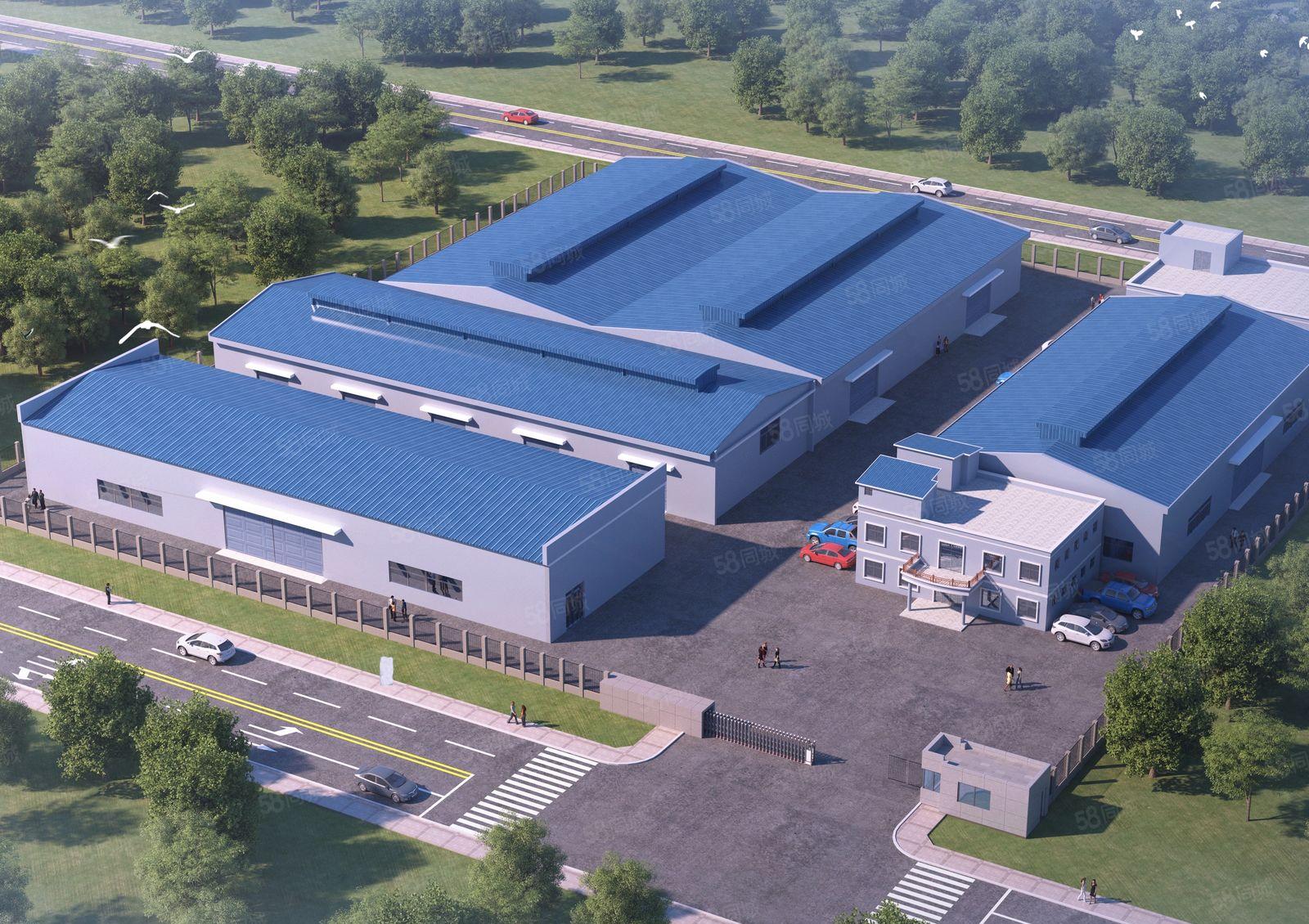 独院单层10米高厂房出租 8325平米形象交通好