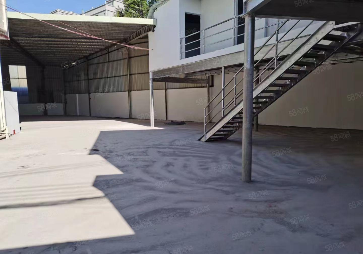 园洲镇新出钢结构厂房700宿舍300租金14电按需交通方便