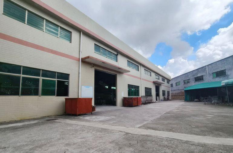 石湾镇原房东砖墙到顶滴水9米单一层厂房出租，证件齐全可办环评