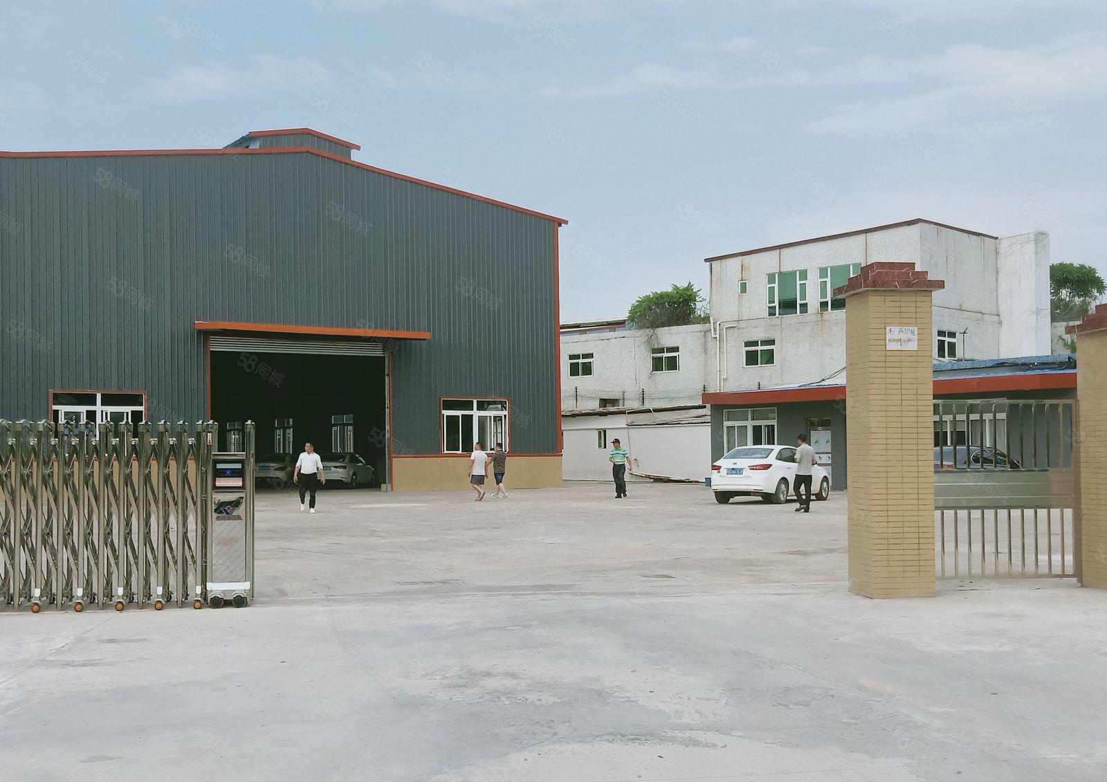 单一层滴水8米博罗园洲独院3200平钢构厂房仓库出租可办环评