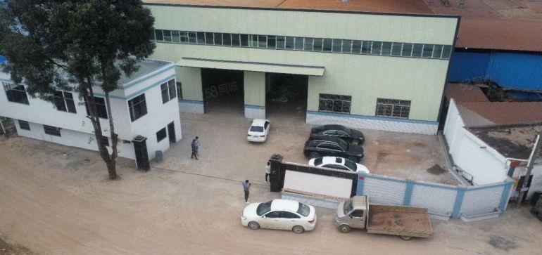 园洲镇独门独院厂房出租滴水9米现成行车水电过户电价格超低，