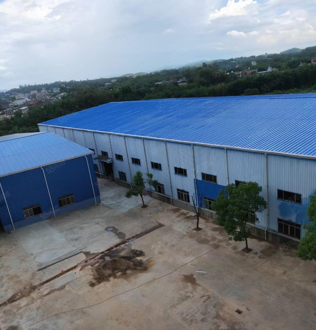 博罗县杨村镇4300平方单一层钢构厂房出租