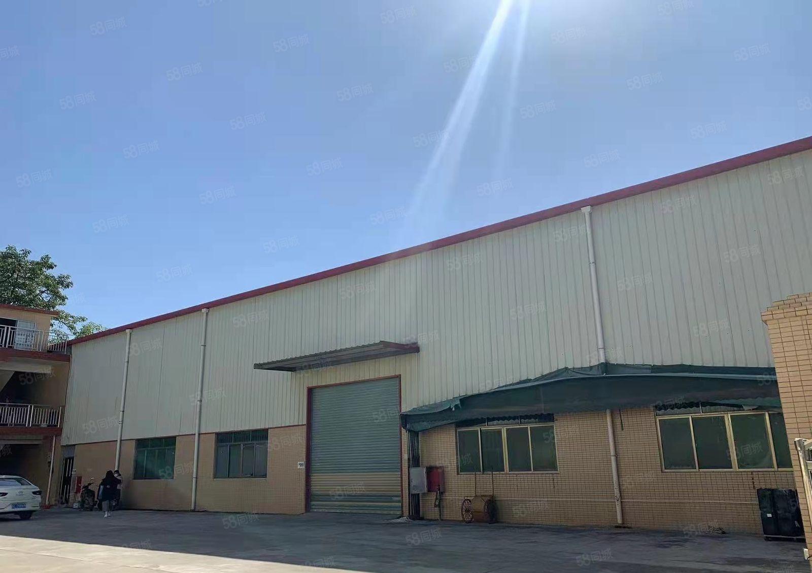 圆洲独院钢构厂房3500方，滴水9米，电大对公，可办环评