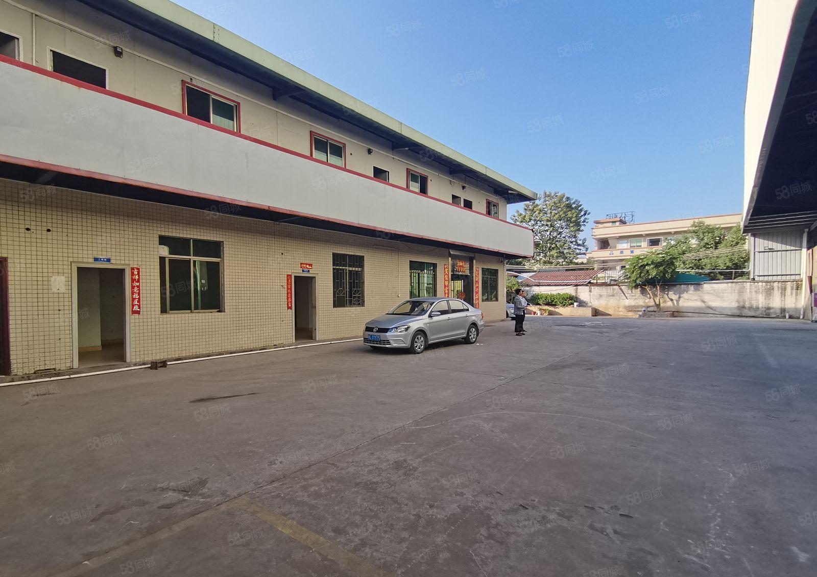 博罗可做小污染独院5000平原房东厂房出租可分租低价仓库