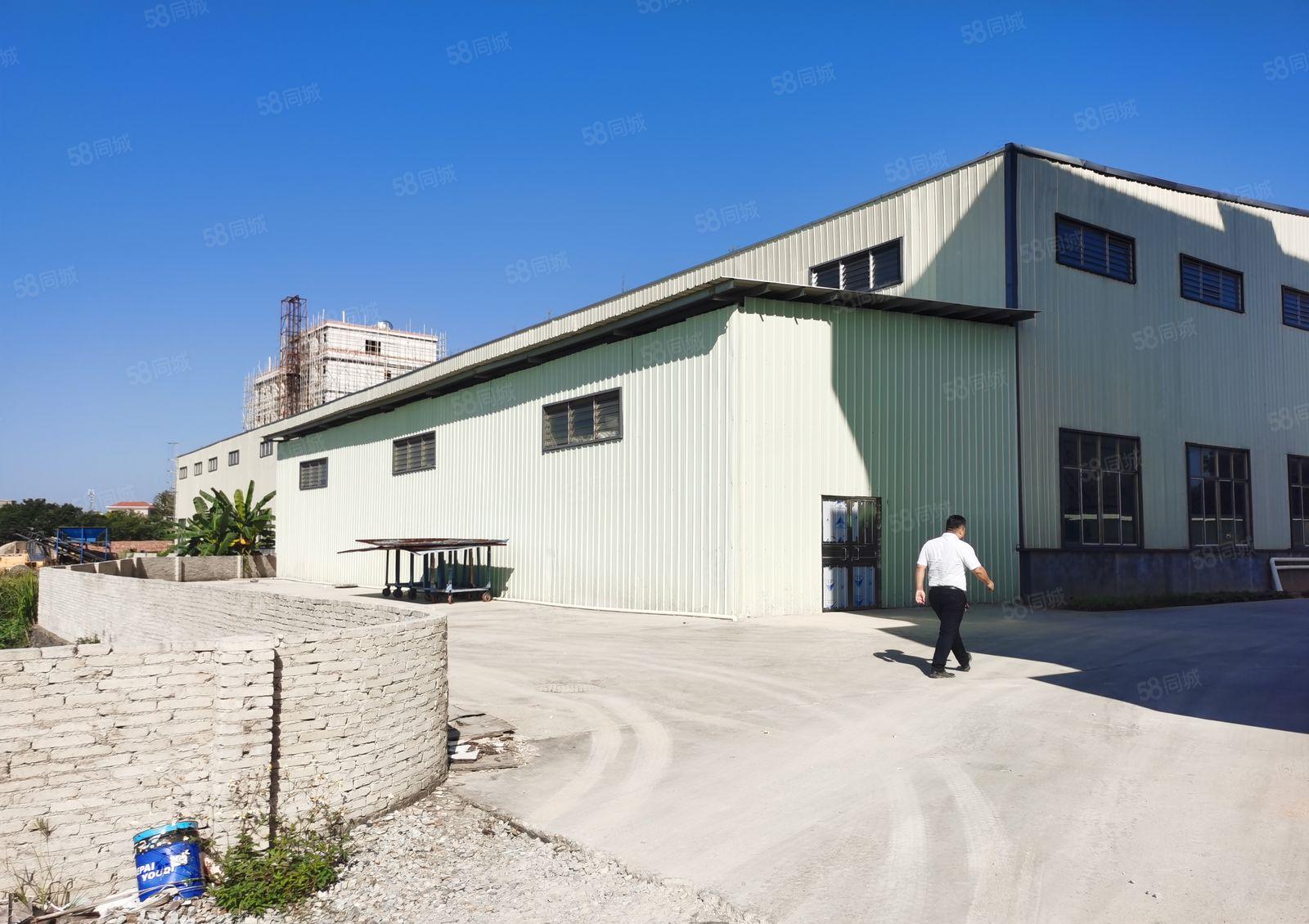 大小厂房，带航车独门独院，原房东钢结构手续齐全可办环评