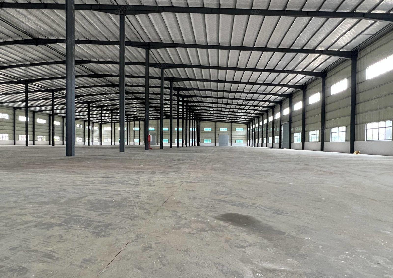 博罗泰美国道高12米单一层约7980平方全新钢构厂房招租可分