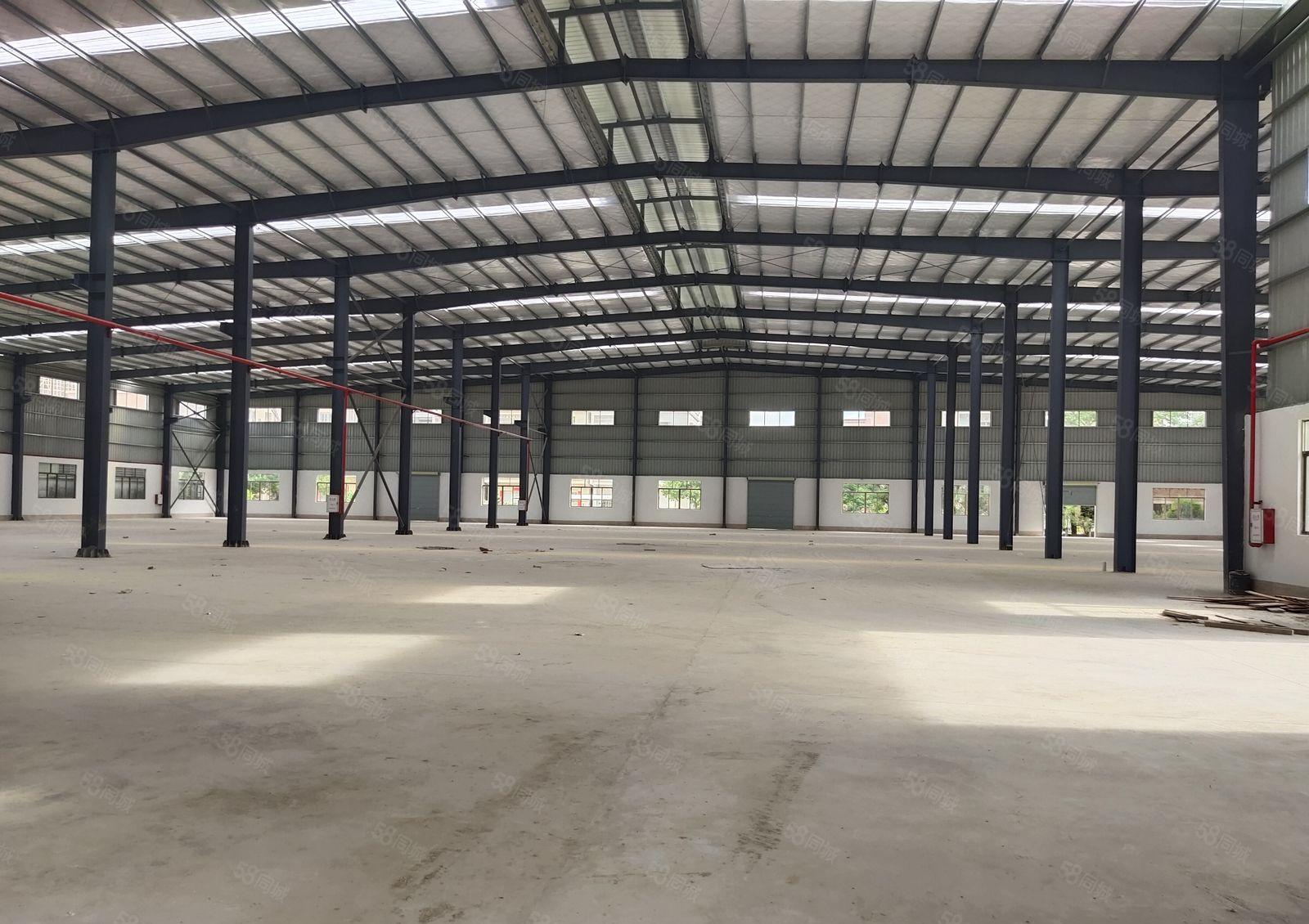 石湾镇工业区红本厂房出租8350方，高8米，有独立宿舍办公室