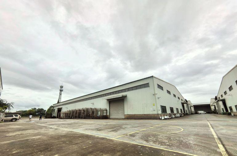 园洲新出滴水9米钢结构，证件齐全，环评无忧，1500方起分。