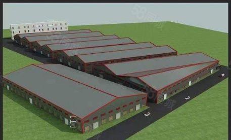 独资源~48600平方滴水10米全新钢构厂房闪亮登场