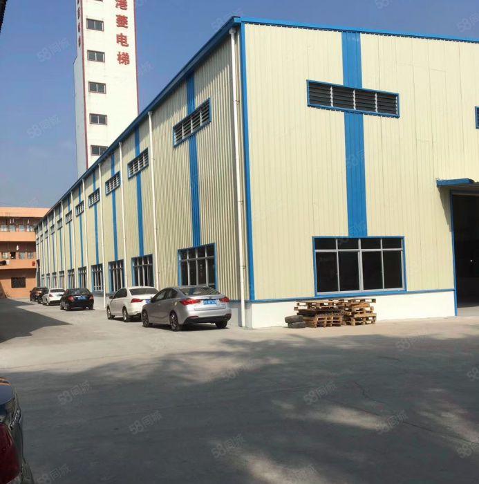 石湾科技园全新钢构厂房，滴水11米