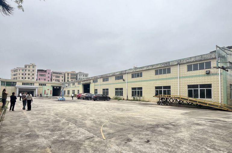 特价出租博罗龙溪独院2600平9米高钢构厂房格局方正可分租