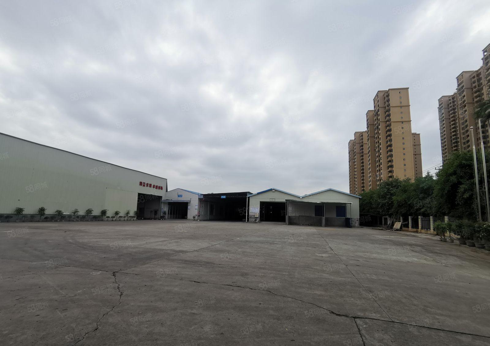 12元起博罗园洲独院2万平9米高钢构厂房低价出租可仓库分租