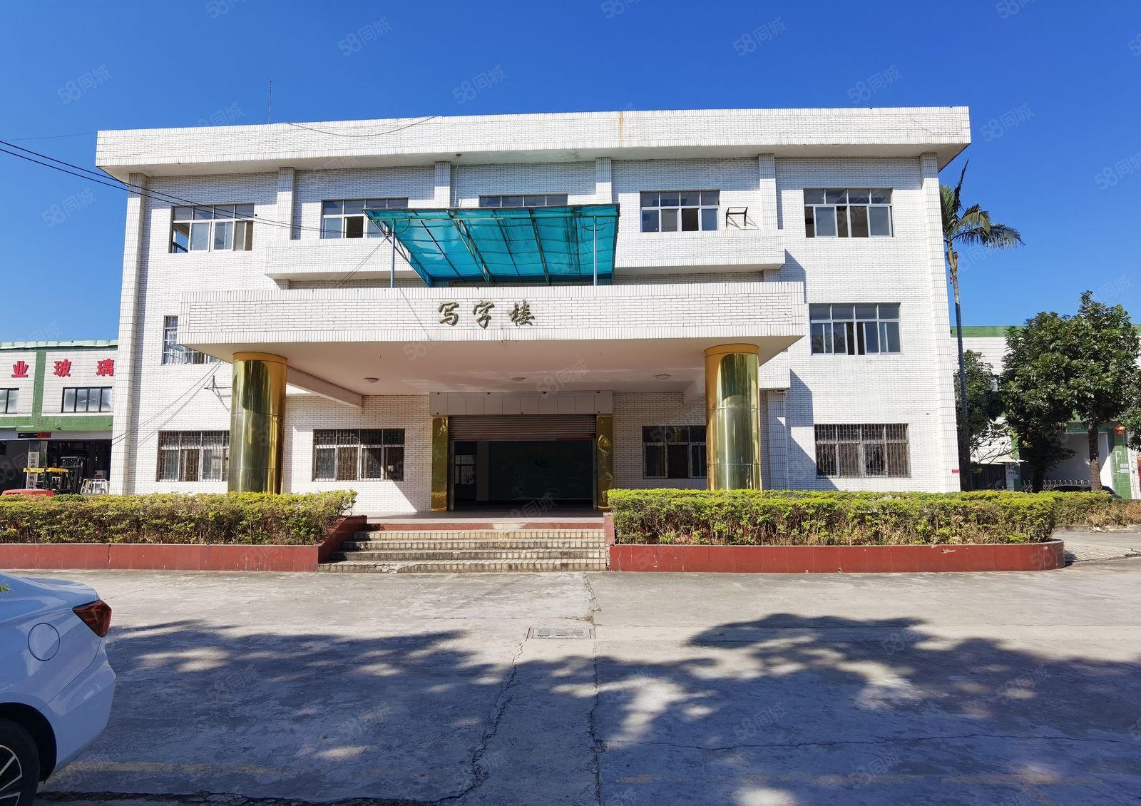 博罗县园洲镇下南村21000平米单一层钢构滴水9米红本厂房