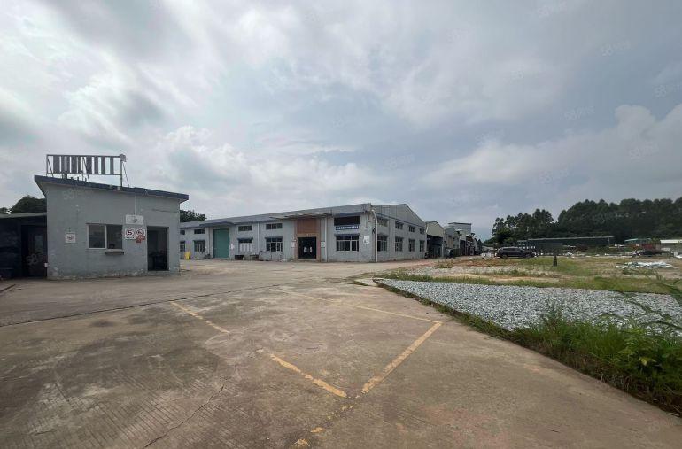 博罗石湾3600平米独院钢构空地4000平米10元低价出租