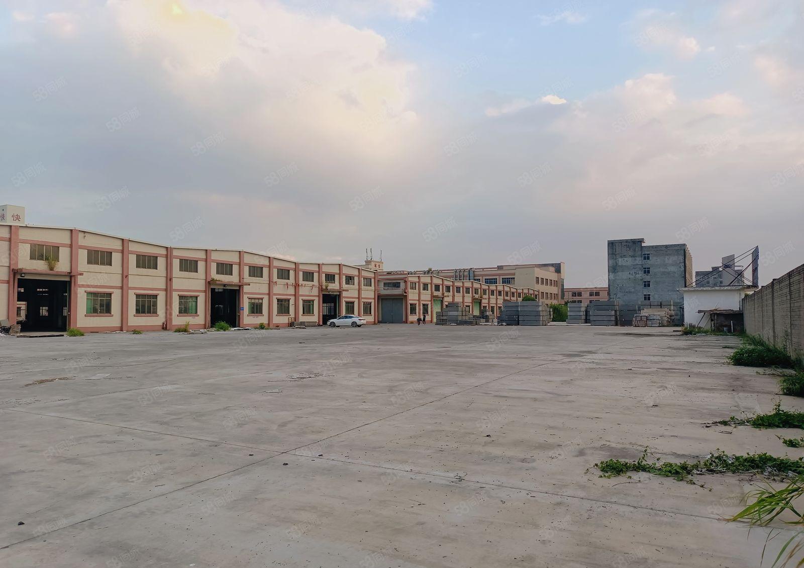 博罗独院厂房出租9000，空地超大15000，滴水9米带牛角