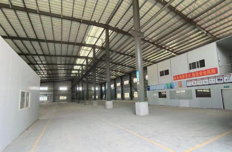 园洲大道原房东全新重工业牛角独院钢构滴水12米12元厂房出租