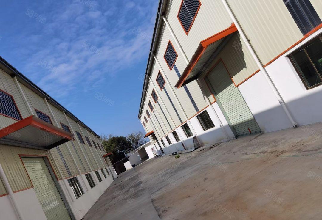 博罗独院钢构厂房出租7000方，形象高大上 证件齐全可做污染