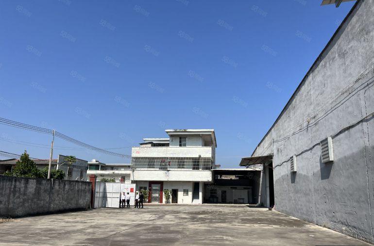 出租12块博罗园州3000平独门独院钢构厂房仓库空地大可分租