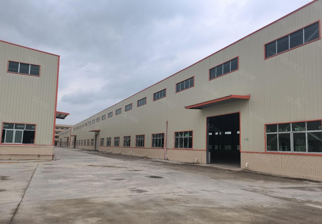 石湾自有9成新无公摊红本厂房大型工业园区独院単一层滴水11米