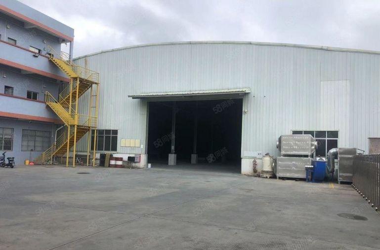 石湾镇13.8元工业区原房东钢构独院厂房出租证件齐全实际面积