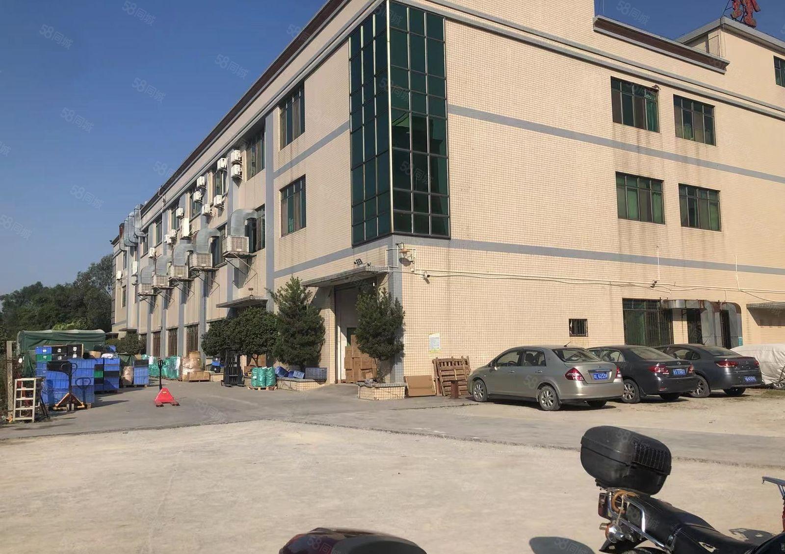 石湾镇原房东独院标准加钢构厂房招租5100平方三层单一层5千