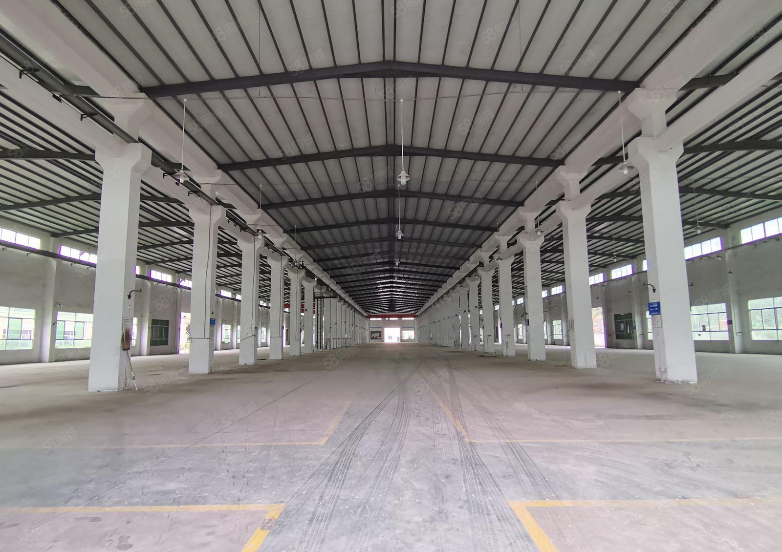 博罗石湾科技园独院2万平9米高厂房低价出租空地大可仓库分租