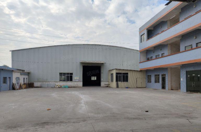 惠州博罗石湾独院8米红本钢构厂房特价8.8元直租