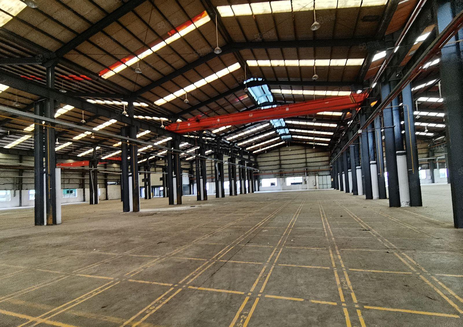 5百平起分租，博罗龙庭工业区原房东3万平独院钢构仓库厂房出租