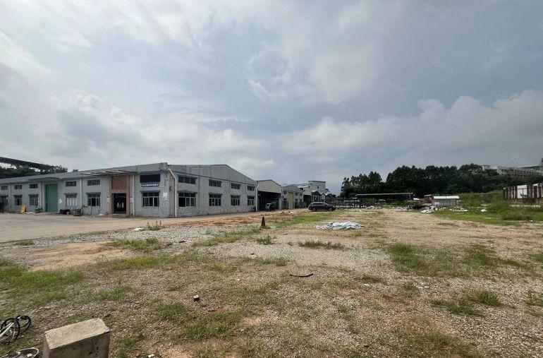 博罗石湾3600平米独院钢构空地4000平米10元低价出租