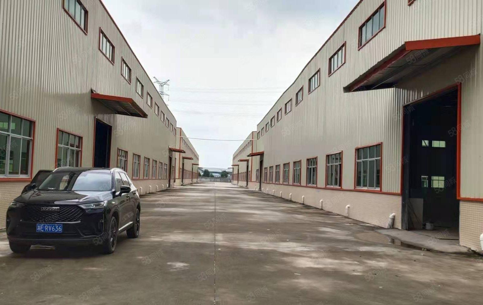 石湾自有9成新无公摊红本厂房大型工业园区独院単一层滴水11米