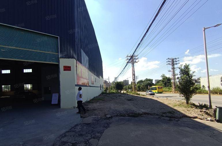 园洲镇滴水12米全新钢构，原房东厂房出租，交通便利证件齐全