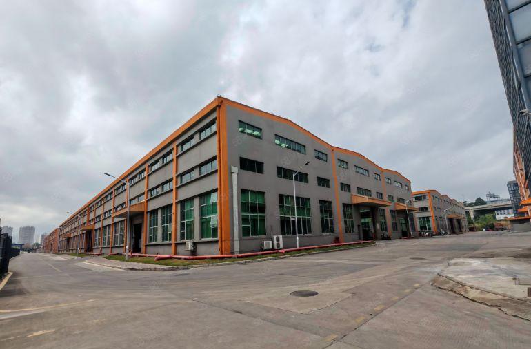 博罗园洲高速路口原房东独门独院钢结构滴水14米1万平厂房出租